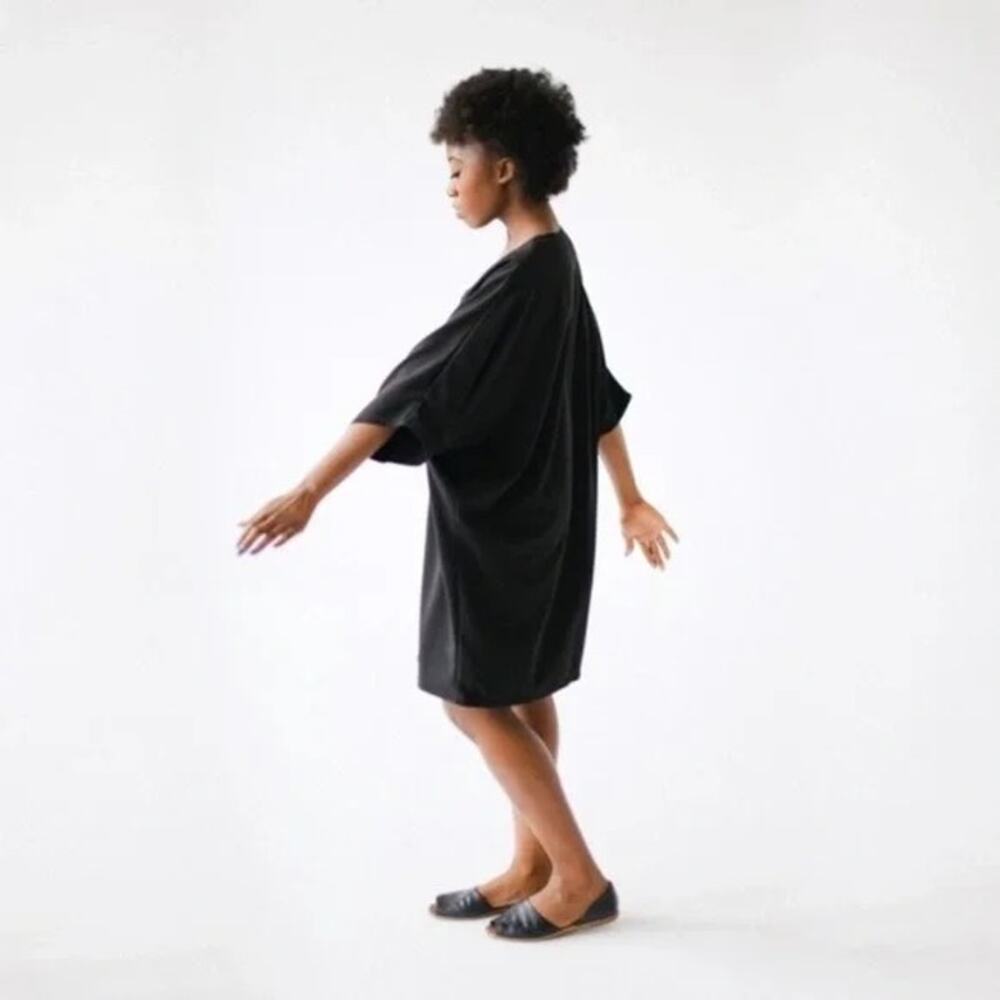 Hdh Basics Hackwith Design House Euc V-Neck Dress… - image 4